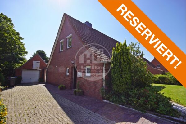 Gemütliches Einfamilienhaus auf großem Grundstück 26624 Südbrookmerland / Moordorf, Einfamilienhaus