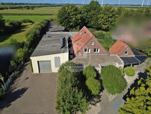 Wohn- & Geschäftshaus mit Halle in zentraler Lage (Autobahn-Anbindung A31) 26632 Ihlow / Simonswolde, Haus