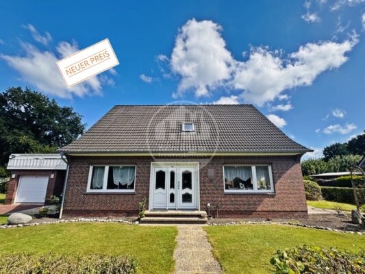 Gepflegtes Einfamilienhaus in seltener Lage direkt am Ems-Jade-Kanal 26603 Aurich, Einfamilienhaus